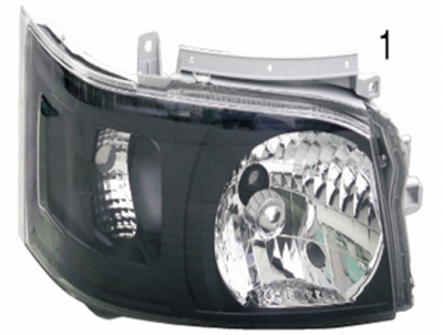 HIACE 05 HEAD LAMP Crystal black