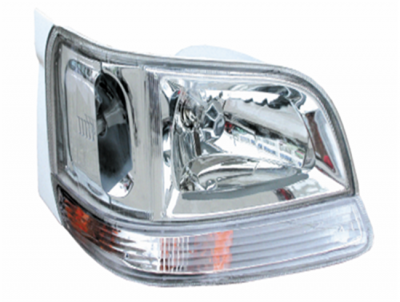 97 HIACE  HEAD LAMP CRYSTAL